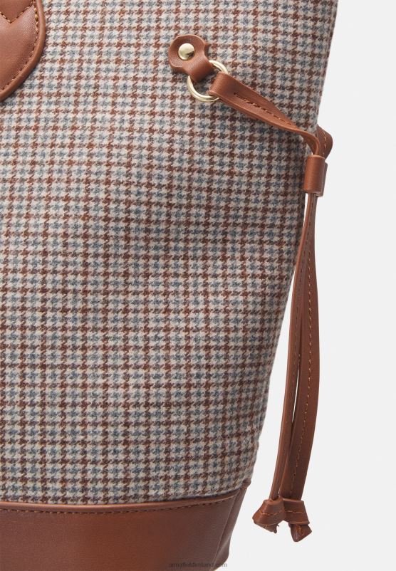 Z62T2486 Women Anna Field Tote Bag Cognac