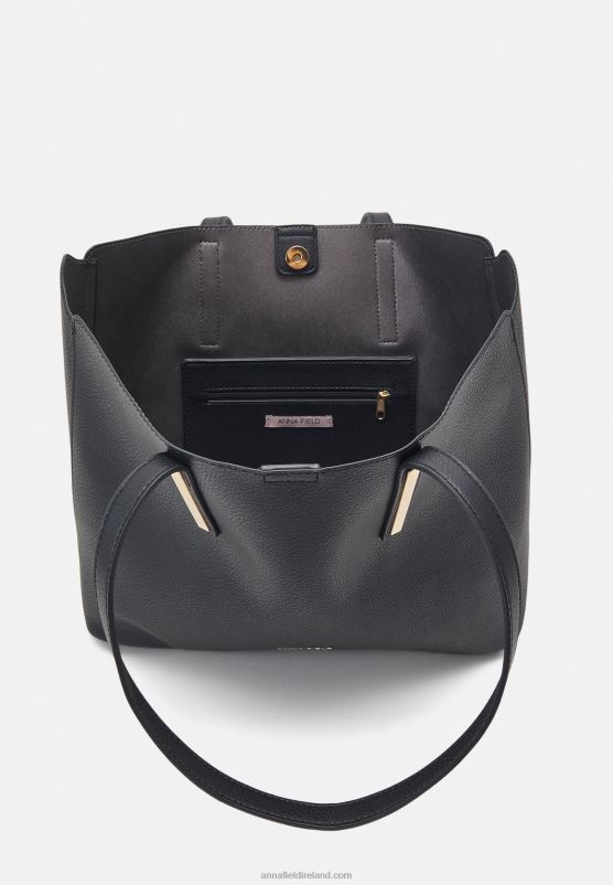 Z62T2487 Women Anna Field Tote Bag Black