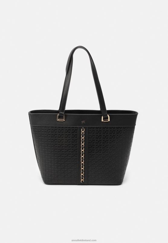 Z62T2488 Women Anna Field Tote Bag 802 Black