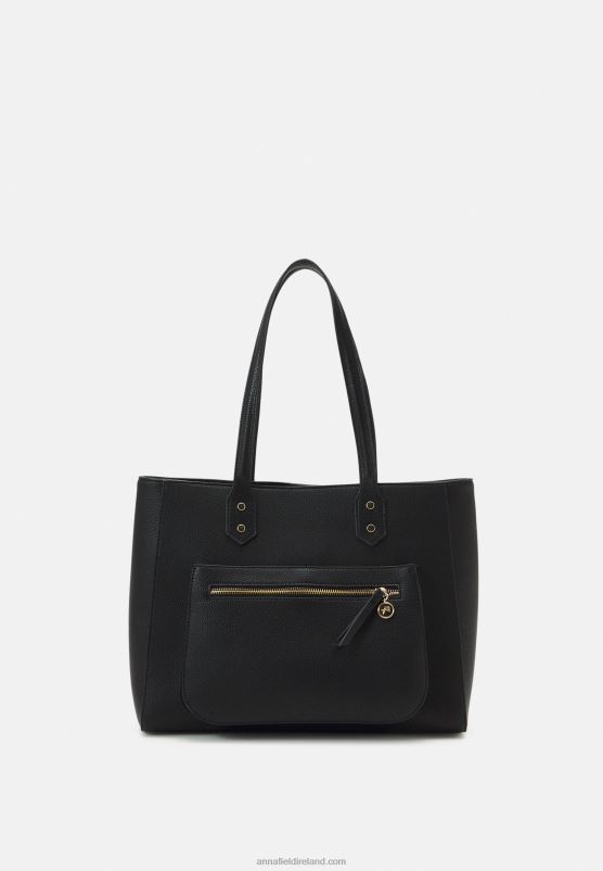 Z62T2491 Women Anna Field Tote Bag Black