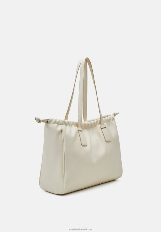 Z62T2492 Women Anna Field Tote Bag Off-White