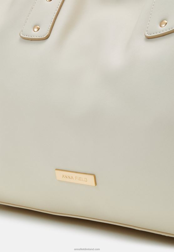 Z62T2492 Women Anna Field Tote Bag Off-White