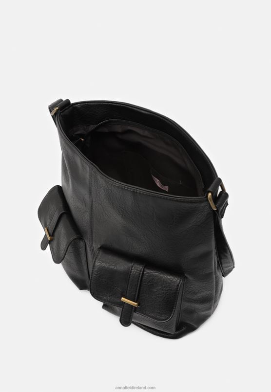 Z62T2493 Women Anna Field Tote Bag 802 Black