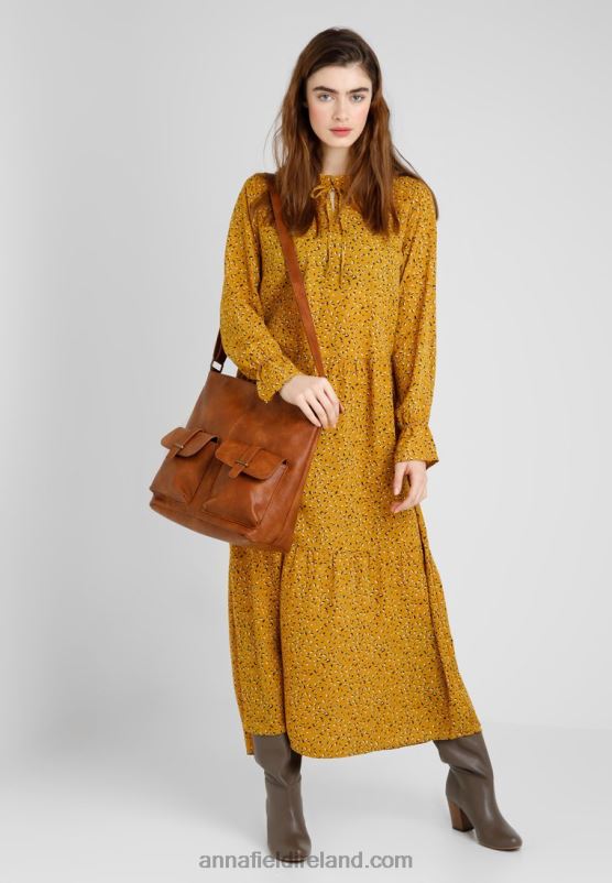 Z62T2502 Women Anna Field Across Body Bag Cognac