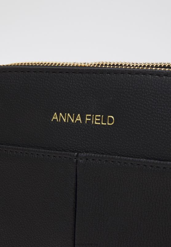 Z62T2507 Women Anna Field Across Body Bag Black