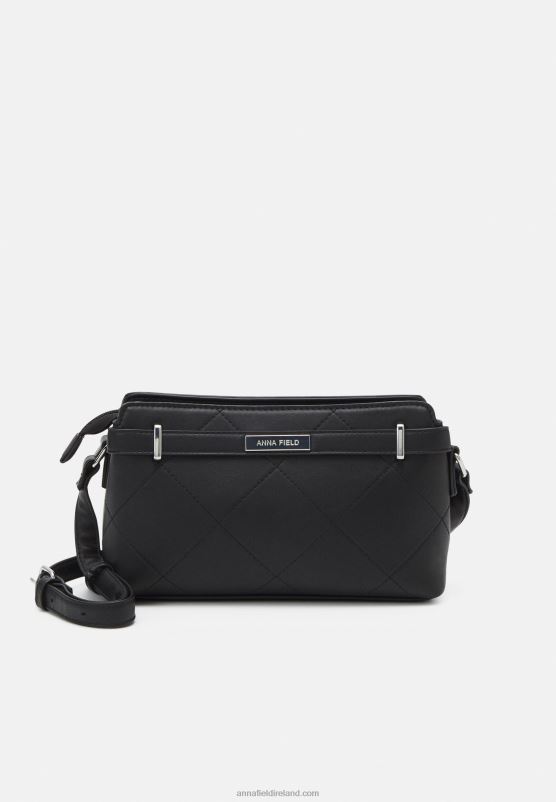 Z62T2508 Women Anna Field Across Body Bag Black