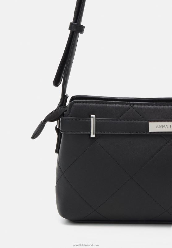 Z62T2508 Women Anna Field Across Body Bag Black