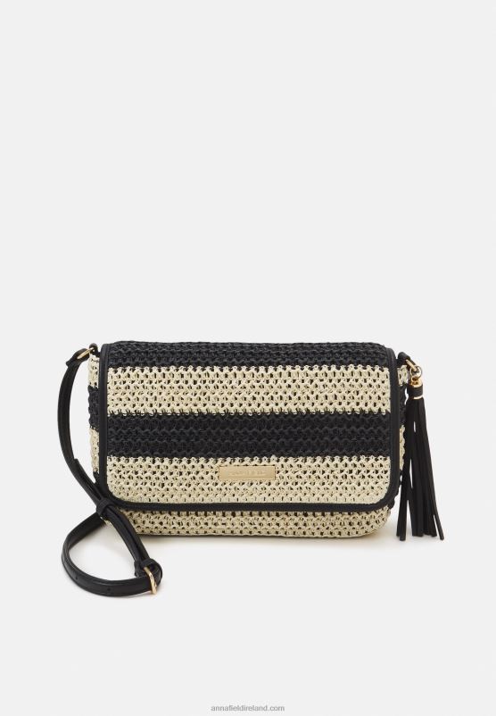 Z62T2516 Women Anna Field Across Body Bag Black