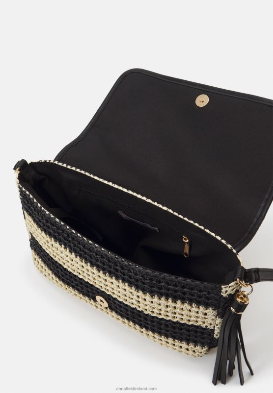 Z62T2516 Women Anna Field Across Body Bag Black