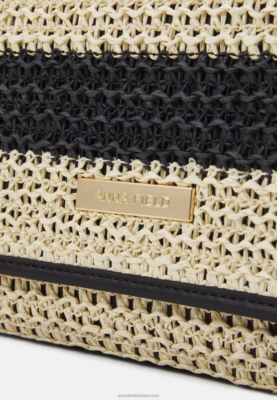 Z62T2516 Women Anna Field Across Body Bag Black