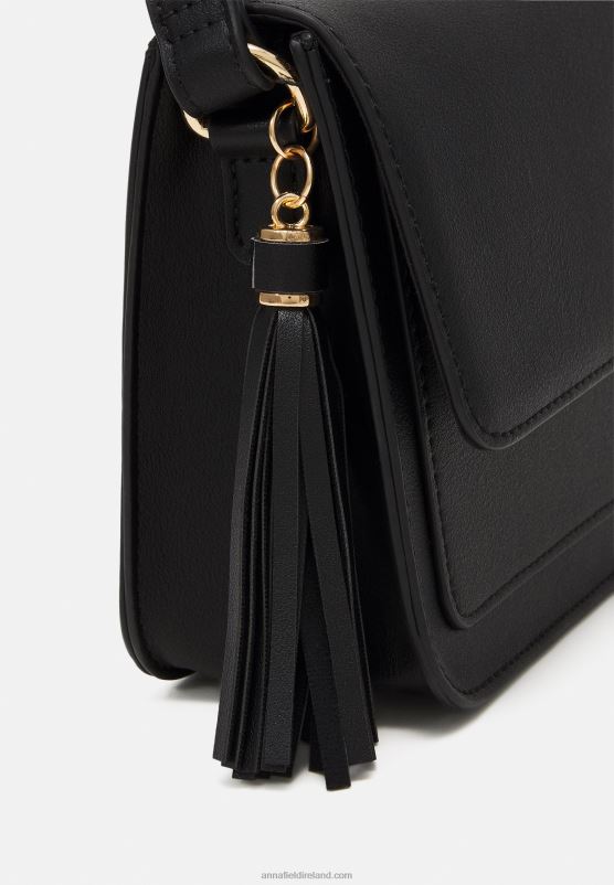 Z62T2518 Women Anna Field Across Body Bag Black