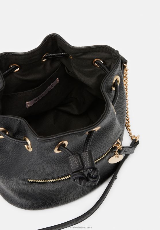 Z62T2519 Women Anna Field Across Body Bag 802 Black