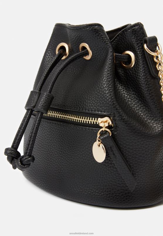 Z62T2519 Women Anna Field Across Body Bag 802 Black