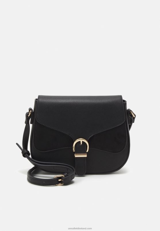 Z62T2520 Women Anna Field Across Body Bag Black