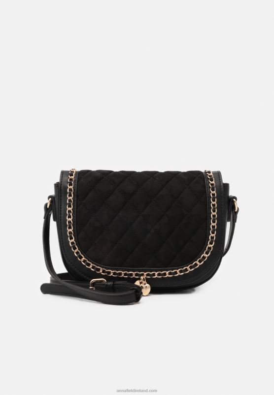 Z62T2542 Women Anna Field Across Body Bag 802 Black