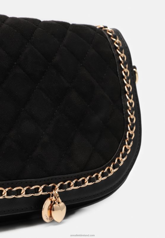 Z62T2542 Women Anna Field Across Body Bag 802 Black