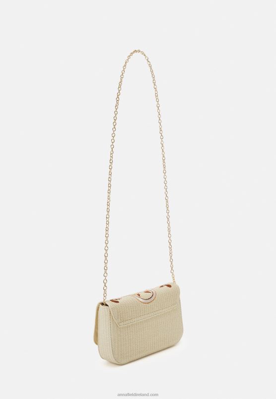 Z62T2546 Women Anna Field Across Body Bag Beige