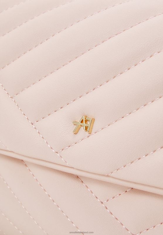 Z62T2547 Women Anna Field Across Body Bag Light Pink