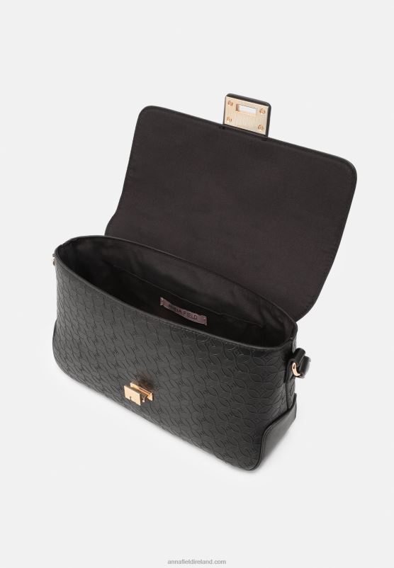 Z62T2549 Women Anna Field Across Body Bag 802 Black