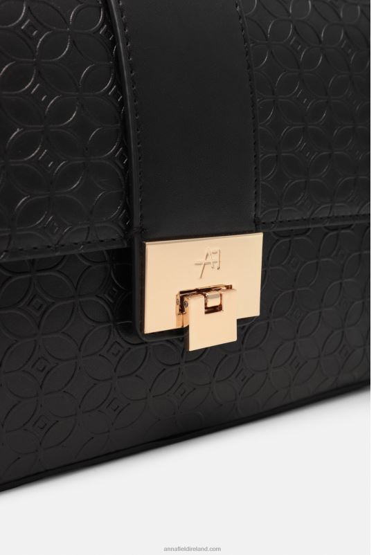 Z62T2549 Women Anna Field Across Body Bag 802 Black