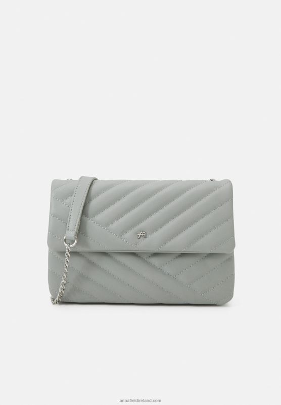 Z62T2553 Women Anna Field Across Body Bag Blue Grey