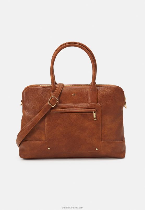 Z62T2562 Women Anna Field Laptop Bag Cognac