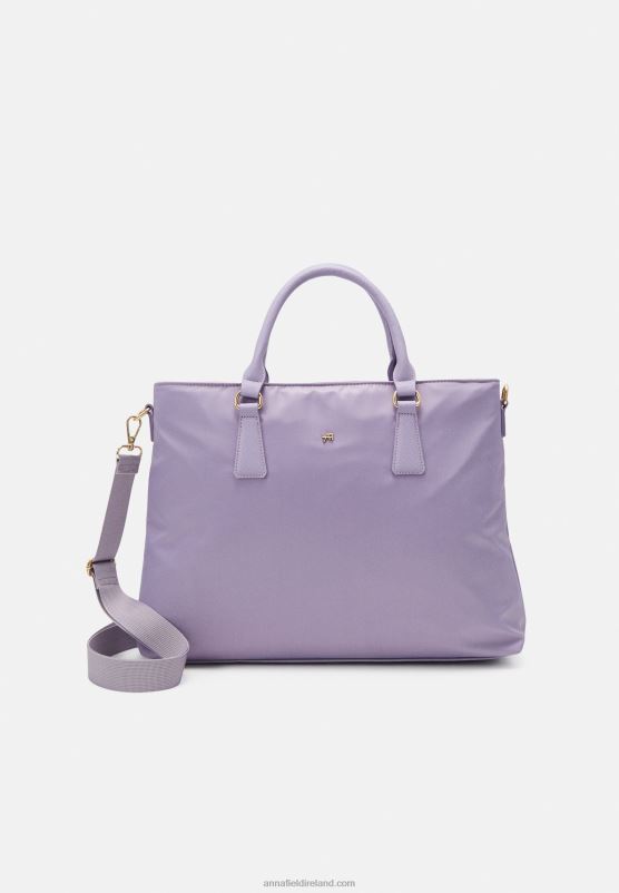 Z62T2586 Women Anna Field Laptop Bag Lilac