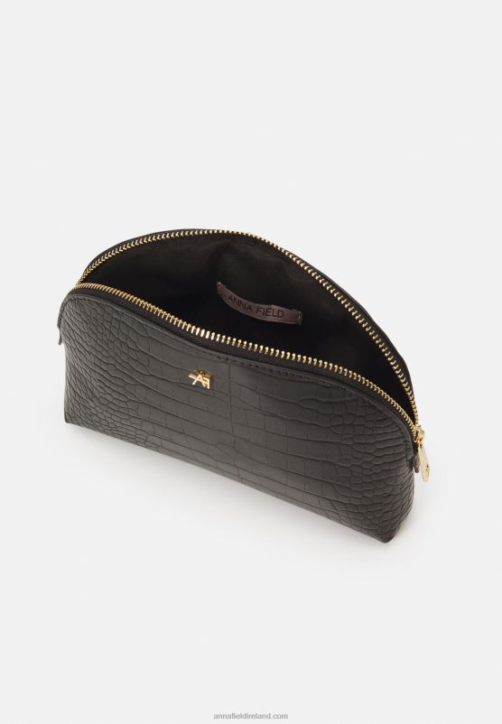 Z62T2642 Women Anna Field Wash Bag Black