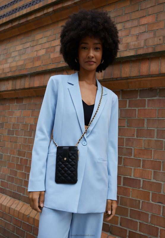 Z62T2647 Women Anna Field Phone Case Black