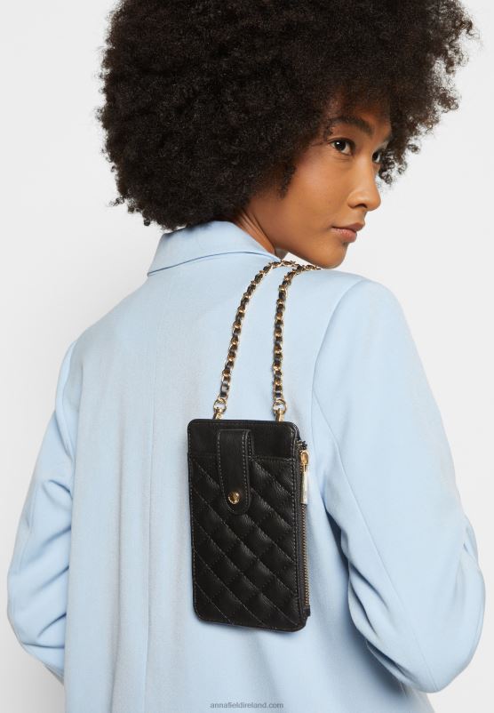 Z62T2647 Women Anna Field Phone Case Black