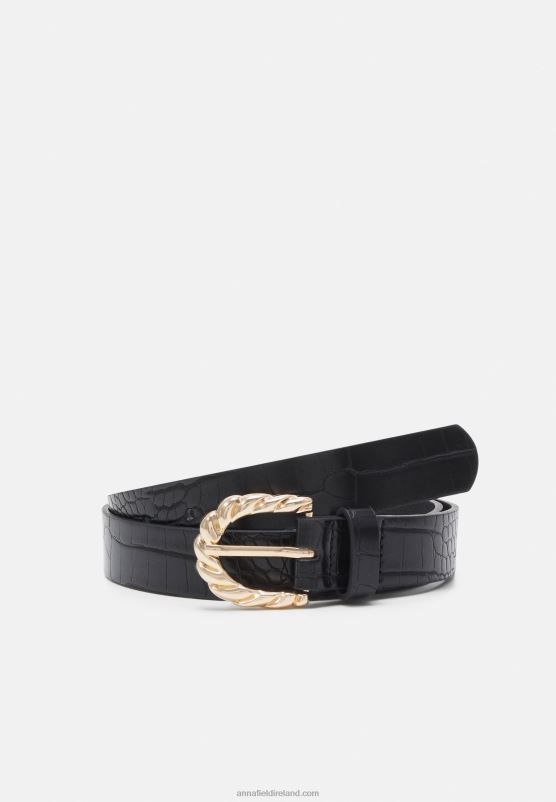 Z62T2735 Women Anna Field Belt Black