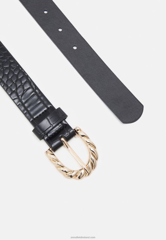 Z62T2735 Women Anna Field Belt Black
