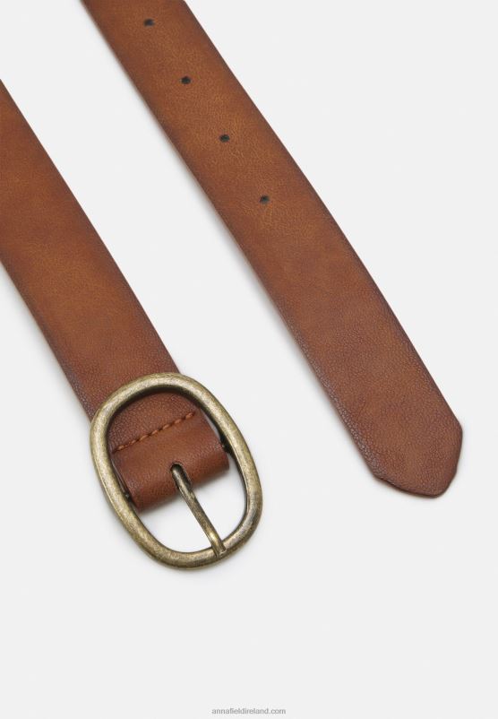 Z62T2740 Women Anna Field Belt Cognac