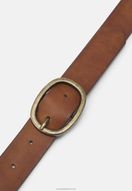 Z62T2740 Women Anna Field Belt Cognac