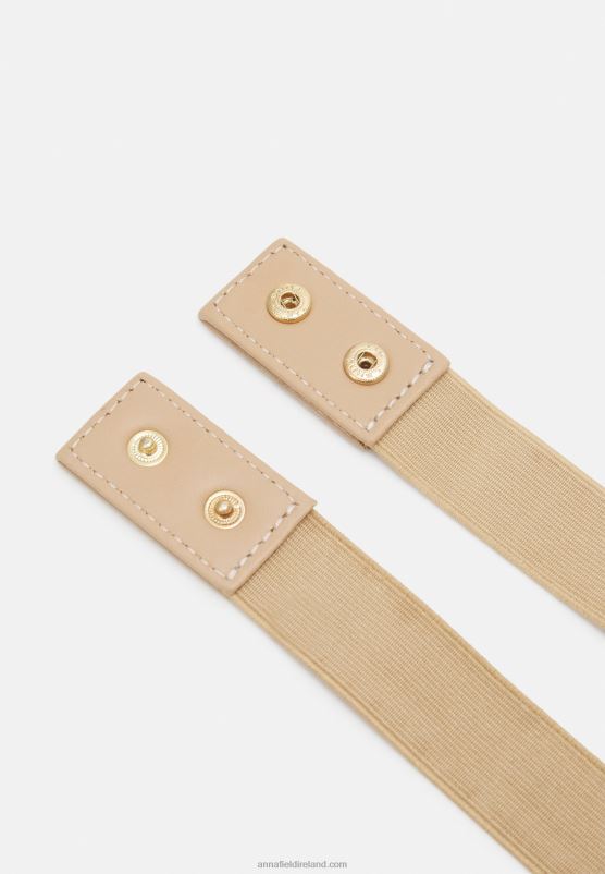 Z62T2741 Women Anna Field Belt Beige/Gold-Coloured