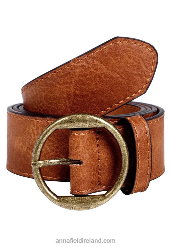 Z62T2745 Women Anna Field Belt Cognac