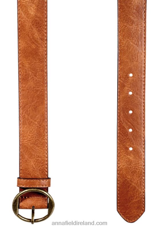 Z62T2745 Women Anna Field Belt Cognac