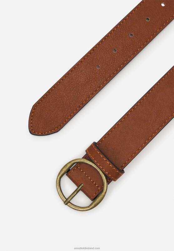 Z62T2746 Women Anna Field Belt Cognac