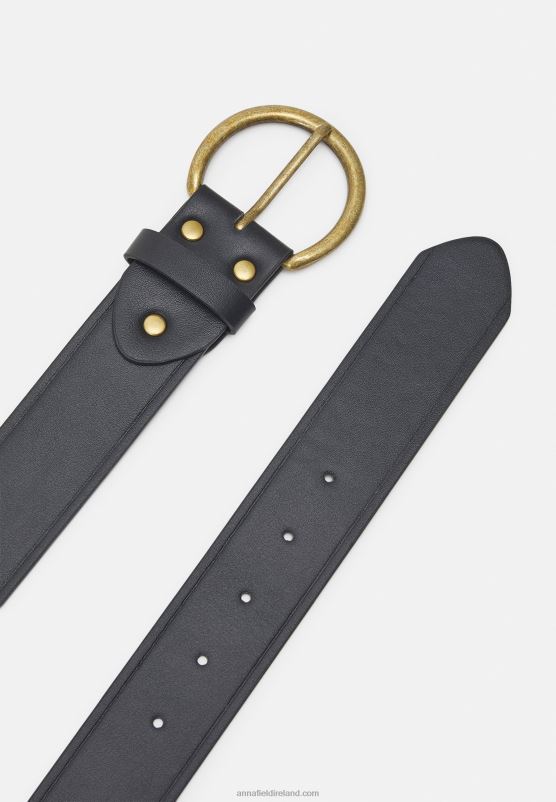 Z62T2748 Women Anna Field Belt Black