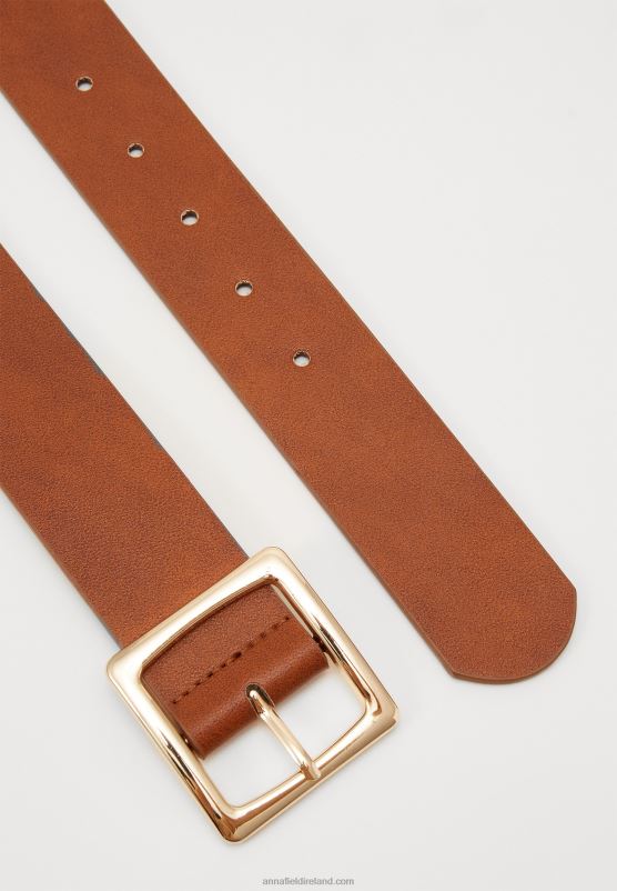 Z62T2752 Women Anna Field Belt Cognac