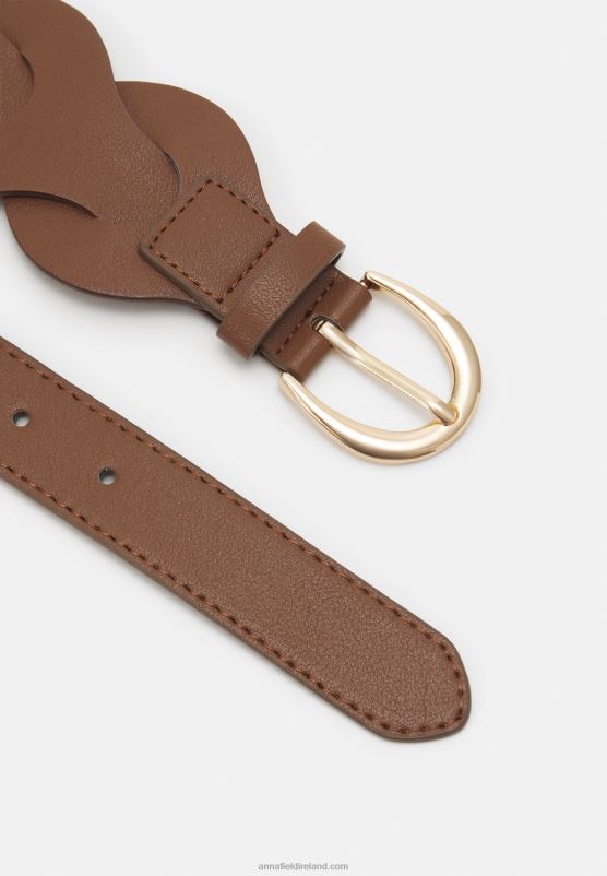 Z62T2757 Women Anna Field Belt Brown