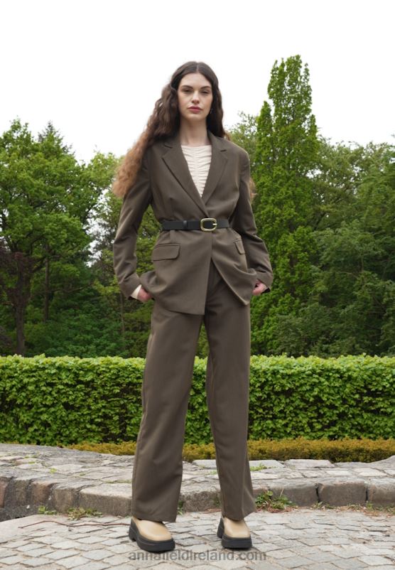 Z62T2761 Women Anna Field Belt Black