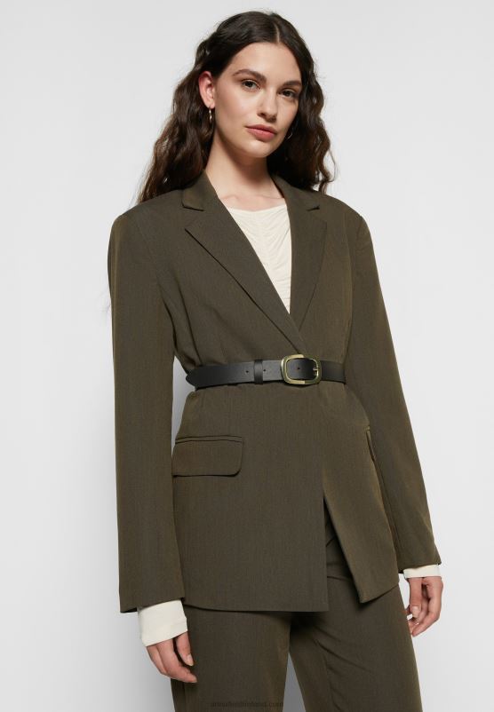 Z62T2761 Women Anna Field Belt Black