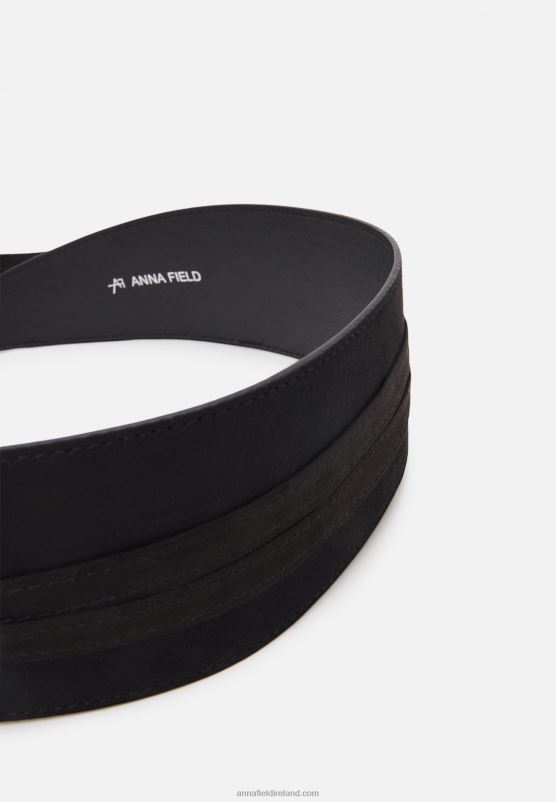 Z62T2764 Women Anna Field Waist Belt Black