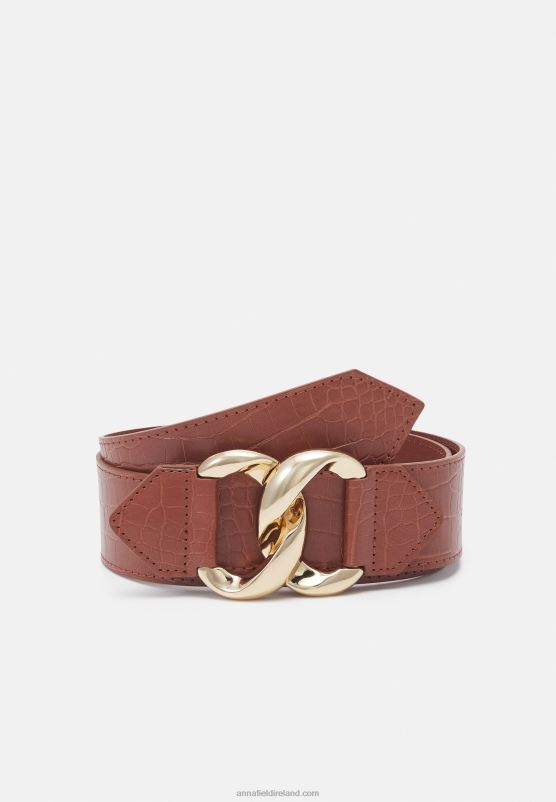 Z62T2766 Women Anna Field Waist Belt Cognac
