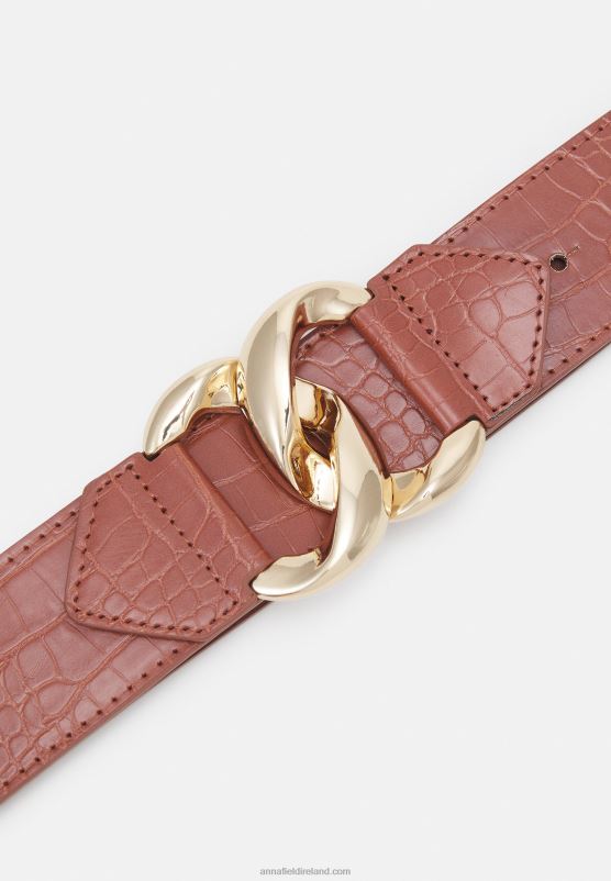 Z62T2766 Women Anna Field Waist Belt Cognac