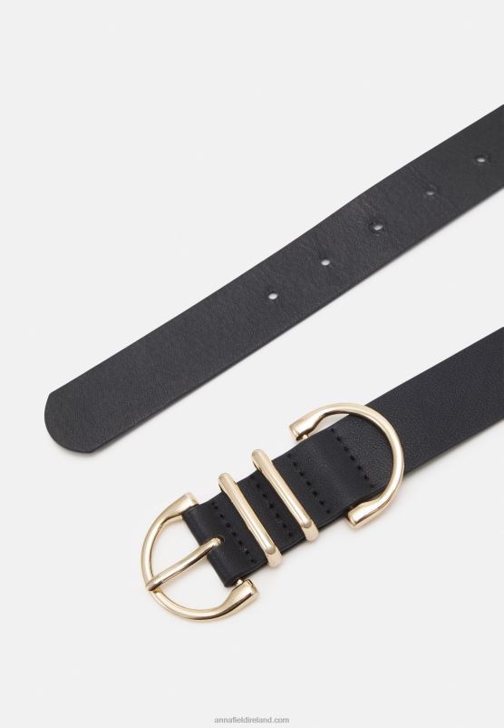 Z62T2768 Women Anna Field Waist Belt Black