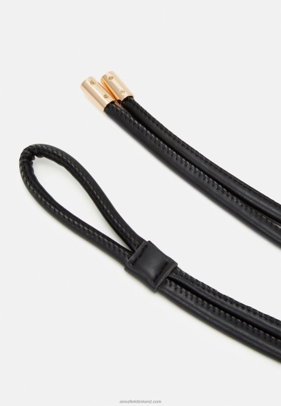 Z62T2769 Women Anna Field Waist Belt Black