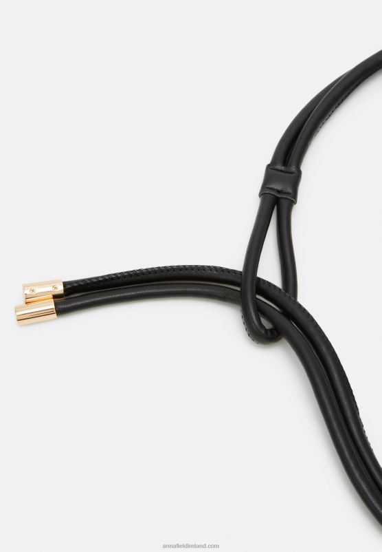 Z62T2769 Women Anna Field Waist Belt Black