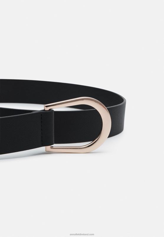 Z62T2770 Women Anna Field Waist Belt Black